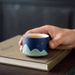 4-piece Teacup Set, Family Love, Chinese Landscape Painting Style Teacup, Kung Fu Teacup, Father's Day Gift_maomaolike.com