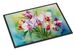 Orchids In Watercolor Doormat Front Door Mat Indoor Outdoor Rugs For Entryway, Non Slip Washable Low Pile, 24H X 36W_maomaolike.com