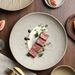 Original Soil Unglazed Ceramic Round Dinner Flat Western Steak Specialty Restaurant Dish Home High-end Plate_maomaolike.com
