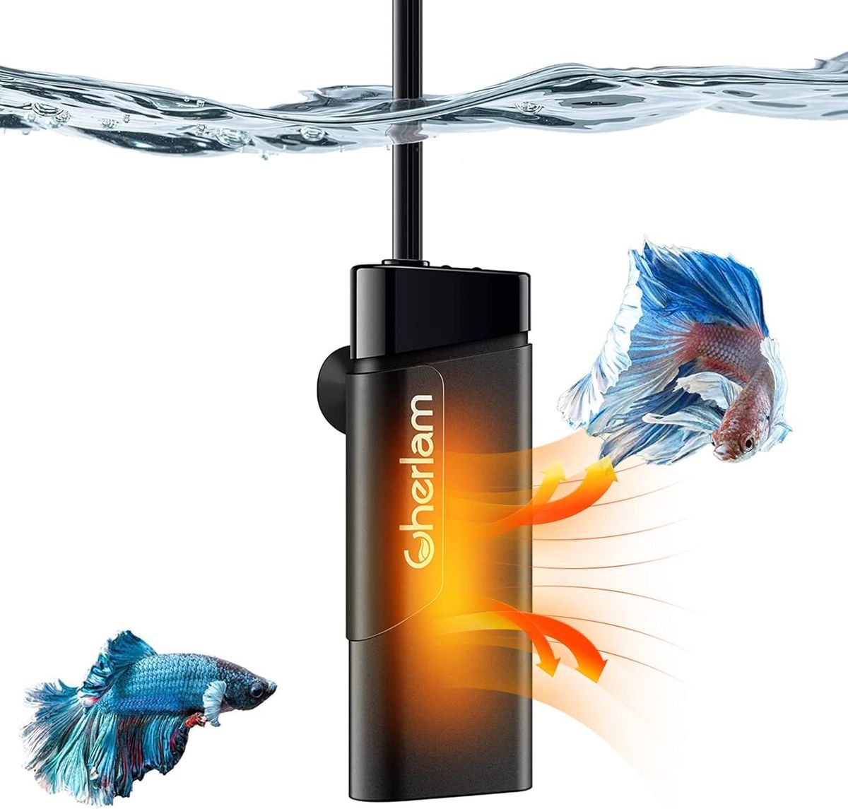Mini Aquarium Heater,50W Submersible Fish Tank Heater,Turtle Tank Heater With Red&Green Indicator Lights,Small Aquarium Heater Suitable For Freshwater&SeaWater_maomaolike.com