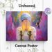 Candlelit Prayer Painting Poster, Vibrant Impressionist-style Poster, Emotive Artwork Featuring Figure With Headscarf By Lit Candles, Artistic Decor_maomaolike.com