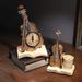 Creative Desktop Violin Ornament Home Living TV Wine Cabinet Study Room Pen Holder Decoration Display_maomaolike.com