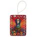 Borzoi Russian Wolfhound Holiday Christmas Porcelain Ornament Christmas Tree Hanging Decorations For Home Christmas Holiday, Rectangle, Gift, Multicolor_maomaolike.com