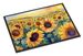 Kansas Sunflowers In Watercolor Doormat Front Door Mat Indoor Outdoor Rugs For Entryway, Non Slip Washable Low Pile, 24H X 36W_maomaolike.com