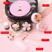 Unisex Contact myopia glasses box female cute cartoon simple double partner box shadow care storage box contact lenses box_maomaolike.com