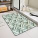 Bathroom Mat Toilet Mat Shower Mat Entrance Rug Absorbent Non-Slip Mat Soft Quick-Dry Machine Washable_maomaolike.com