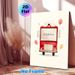 Fire Truck Themed Painting Poster, Soft Watercolor Style Cute Red Fire Truck With Balloons Poster, Warm Decorative Piece Suitable For Bedroom, Living_maomaolike.com