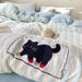 Wholesale Girly Towel Embroidery Four-Piece Autumn Winter Thickened Warm Embroidered Cartoon Princess Style Milk Velvet 4-Piece Se_maomaolike.com