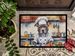 Pit Bull Terrier The Chef Doormat Front Door Mat Indoor Outdoor Rugs For Entryway, Non Slip Washable Low Pile, 24H X 36W_maomaolike.com
