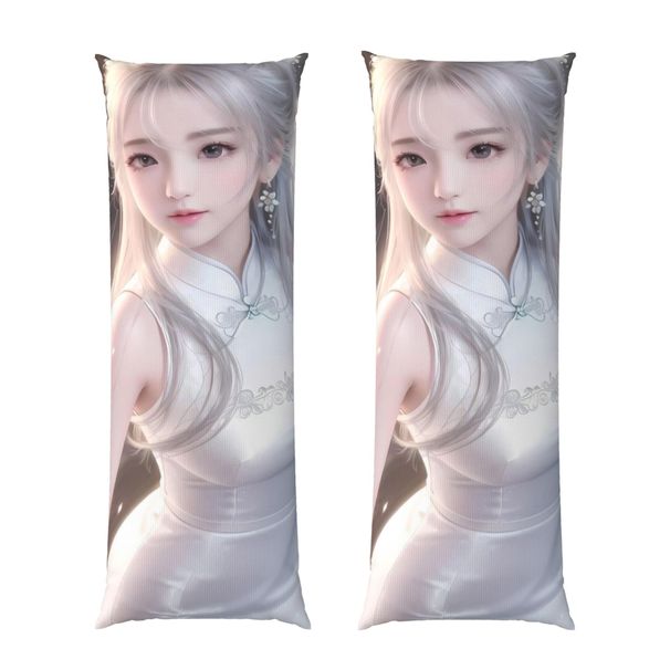 Equal Body Pillowcase, Removable Velvet Equal Body Pillowcase, (excluding Pillow Core)_maomaolike.com