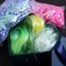3mm Multi-Colorful Chicken Nest Grass Straight Line Iridescent Silk Raffia Gift Box Filler Wedding Decoration_maomaolike.com