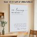 In Loving Memory Painting Poster, Minimalist Elegant Typographic Poster, Warm Heartfelt Message To Honor Loved Ones, Ideal For Home And Memorial_maomaolike.com