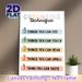 Grounding Technique Painting Poster, Pastel-hued Minimalist Text Poster, Practical Mental Wellness Aid Suitable For Therapy Room, Home Or Office_maomaolike.com