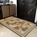 Living Room Rug Large Size Rug Abstract Geometric Pattern Bedroom Rug Plush Pile, Washable Thickened Underlay Bedside Rug Home Decor Rug_maomaolike.com