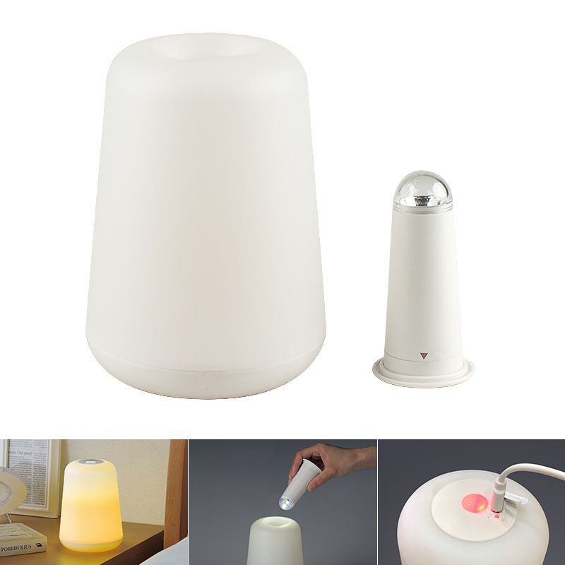 Nursing Bedroom Bedside Lamp, LED USB Rechargeable Gift, Warm Light, Eye Protection, Night Reading And Writing Desk Lamp_maomaolike.com