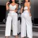 Women's Clothing fashion casual suspender suit _maomaolike.com
