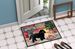 Poodle Christmas Cookies Doormat Front Door Mat Indoor Outdoor Rugs For Entryway, Non Slip Washable Low Pile, 24H X 36W_maomaolike.com