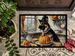 German Shepherd Fall Kitchen Pumpkins Doormat Front Door Mat Indoor Outdoor Rugs For Entryway, Non Slip Washable Low Pile, 24H X 36W_maomaolike.com