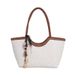 Large Capacity Commuter Woven For Women 2026 New High-End Sense Basket Fashion Versatile Tote Bag_maomaolike.com