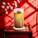 Glass Cup With Lid And Straw 16oz Ice Coffee Cup Skinny And Long Can Beer Cups Glass Set Drinking Glasses With Bamboo Lids Reusable Glass Cups Ideal For Smoothies & Beverages, Clear_maomaolike.com