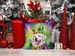 Kuvasz King Of Mardi Gras Throw Pillow Machine Washable, Indoor Outdoor Decorative Pillow For Couch, Bed Or Patio, 18Hx18W_maomaolike.com