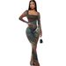 New four-season wearable sexy long-style mesh jumpsuit_maomaolike.com