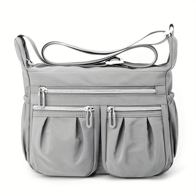 NICOLE & DORIS Women's Cross-body Bags Casual Shoulder Bag Multi Pocket Fashion Satchel Bag Nylon Side Bag_maomaolike.com