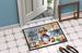 Airedale Terrier The Chef Doormat Front Door Mat Indoor Outdoor Rugs For Entryway, Non Slip Washable Low Pile, 24H X 36W_maomaolike.com