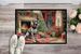 Great Dane Cozy Christmas Doormat Front Door Mat Indoor Outdoor Rugs For Entryway, Non Slip Washable Low Pile, 24H X 36W_maomaolike.com