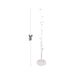 3m*12Pcs White Balloon Wedding Balloons Balloon Stand Balloon Arch Stand Table Top Decor Balloon Column Stand Desktop Stand White Decor Wedding Decoration Aluminum Foil Base_maomaolike.com