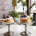 Vintage Stainless Steel High Footed Dessert Cup, Ice Cream Pudding, Custard Bowl, Ins Style Ice Cream Cup_maomaolike.com