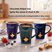 Chocolate Hotpot Cup Ceramic Dessert Pot Christmas Family Anniversary Birthday Gift_maomaolike.com