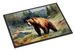 Kodiak Bear Doormat Front Door Mat Indoor Outdoor Rugs For Entryway, Non Slip Washable Low Pile, 24H X 36W_maomaolike.com