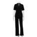 Women's Clothing Short-sleeved Shirt Elegant Pleated High Waist Wide-leg Pants Set_maomaolike.com