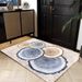 Living Room Rug Large Size Gorgeous Gold Frame Design Bedroom Rug Plush Thickened Machine Washable Thickened Underlay Interior Decorative Rug_maomaolike.com