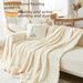 Minimalist Sofa Throw Blanket – Reversible All-Season Couch Cover With Luxury Texture For Modern Living Rooms_maomaolike.com