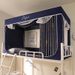 Cross-Border Style Student Mosquito Net Bracket Integrated Dormitory Single Upper And Lower Bunk Curtain Blackout Bed Canopy_maomaolike.com