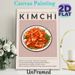 Korean Kimchi Painting Poster, Vibrant Illustrated Traditional Korean Cuisine Poster, Brings Cultural Culinary Vibe, Ideal For Kitchen And Dining Room_maomaolike.com