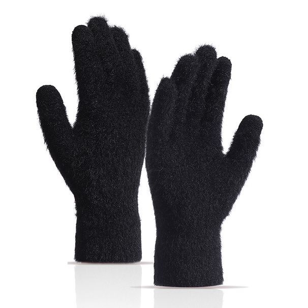 Sports Gloves Skiing Cycling Motorcycle Hiking Touch Screen Gloves Men's And Women's Simple Fleece Warm And Cold Touch Screen Gloves_maomaolike.com