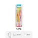 144 11cmPieces Twisty Birthday Candles Spiral Cake Candles With Holders Metallic Cake Cupcake Candles Long Thin Curly Coil Cake Candles For Birthday, Wedding Party And Cake Decoration (Colorful)_maomaolike.com