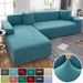 Waterproof All-inclusive Elastic Leaf Jacquard Sofa Cover Sofa Cushion Sofa Cover Cloth Sofa Towel Three-seat Combination Sofa_maomaolike.com