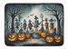 Mariachi Skeleton Band Spooky Halloween Memory Foam Kitchen Mat Machine Washable Anti-Fatigue Mat Cushion Comfort Bath Mat Or Kitchen Rug_maomaolike.com