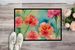 Carnations In Watercolor Doormat Front Door Mat Indoor Outdoor Rugs For Entryway, Non Slip Washable Low Pile, 24H X 36W_maomaolike.com