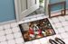 English Bulldog Cozy Christmas Doormat Front Door Mat Indoor Outdoor Rugs For Entryway, Non Slip Washable Low Pile, 24H X 36W_maomaolike.com