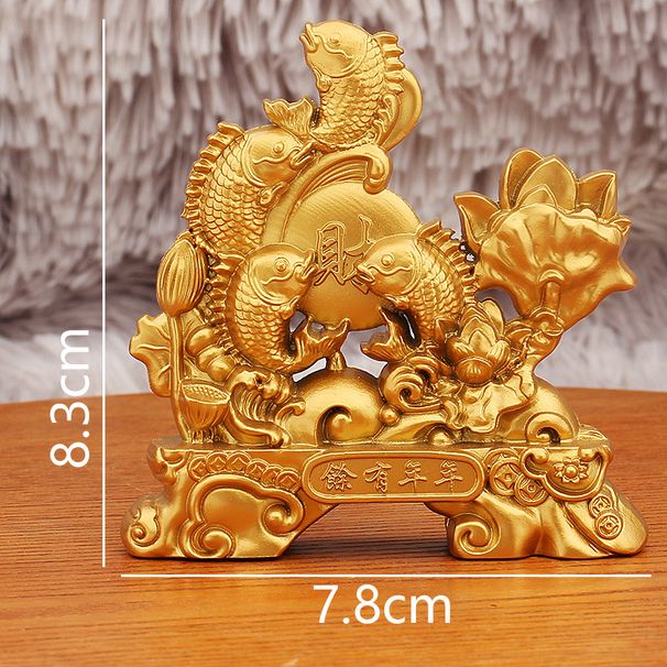 Koi Fish Ornament For Prosperity, Goldfish, Steady Growth, Living Room Entrance Decoration, Housewarming, Opening Gift, Wealth_maomaolike.com