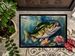 Largemouth Bass Doormat Front Door Mat Indoor Outdoor Rugs For Entryway, Non Slip Washable Low Pile, 24H X 36W_maomaolike.com