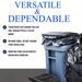 1.6 MIL 50/100 Pieces Ultra Thick Plastic Heavy-Duty 30-Gallon Garbage Bags (50 Pieces, 31.5in X 35.5in) - Ideal For Courtyard Fallen Leaves, Hotels, Malls, Supermarkets, Gardens, Streets & Homes_maomaolike.com