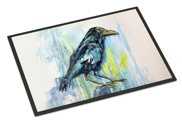Burnt Corn Crow Doormat Front Door Mat Indoor Outdoor Rugs For Entryway, Non Slip Washable Low Pile, 24H X 36W_maomaolike.com