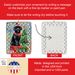 Poodle Christmas Porcelain Ornament Christmas Tree Hanging Decorations For Home Christmas Holiday, Rectangle, Gift, Multicolor_maomaolike.com