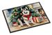 Alaskan Malamute Cozy Christmas Doormat Front Door Mat Indoor Outdoor Rugs For Entryway, Non Slip Washable Low Pile, 24H X 36W_maomaolike.com